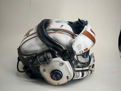 Titanfall 2 Viper Pilot Helmet Replica – Life-Size Cosplay Helmet, Wearable Gaming Display, Exclusive Villain Collectible Prop for Fans