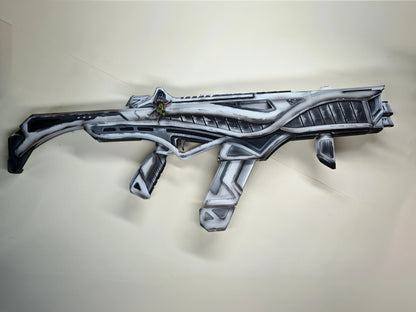 Apex Legends R99 "Blade" Skin Replica Prop – Life-Size SMG Cosplay Weapon, Collectible Display Model for Gamers