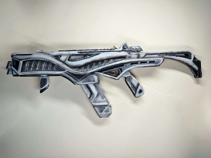 Apex Legends R99 "Blade" Skin Replica Prop – Life-Size SMG Cosplay Weapon, Collectible Display Model for Gamers