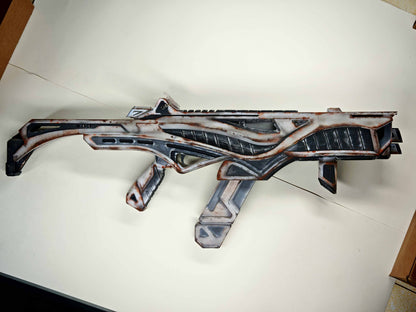 Apex Legends R99 "Blade" Skin Replica Prop – Life-Size SMG Cosplay Weapon, Collectible Display Model for Gamers