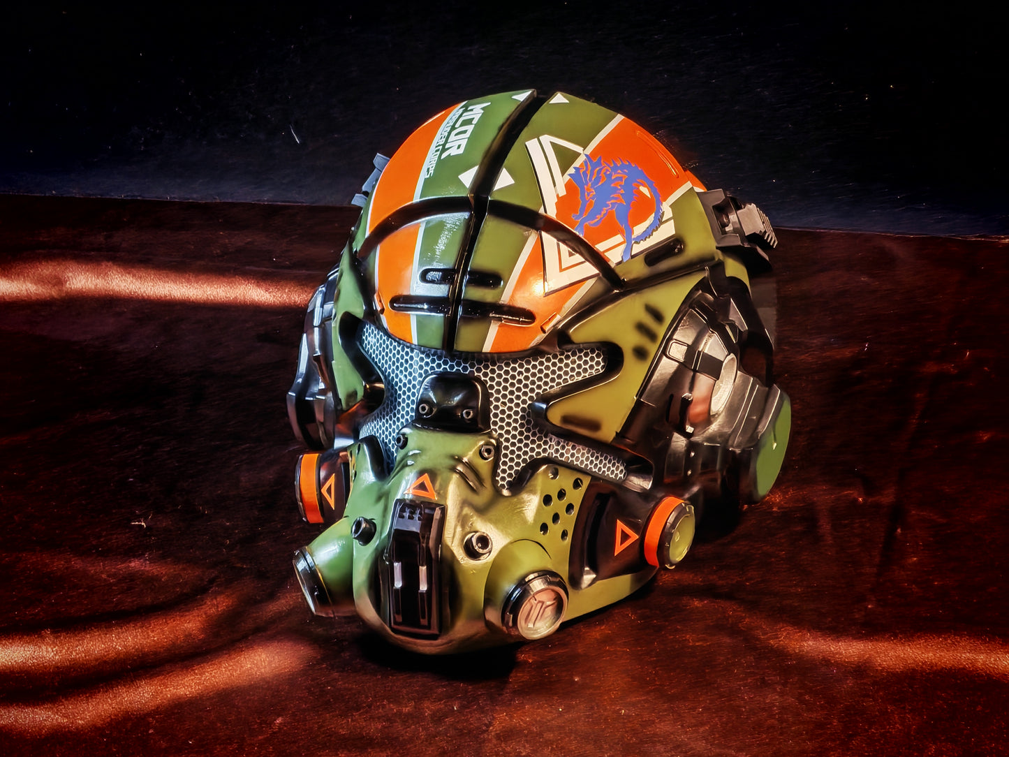 Titanfall 2 Jack Cooper Pilot Helmet – Life-Size Wearable Replica, Cosplay Helmet, Collectible Gaming Display Prop for Fans