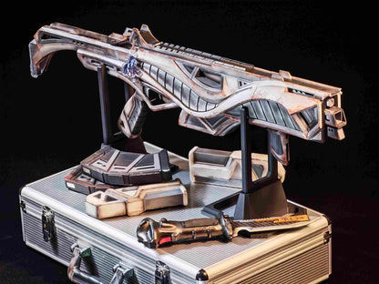 Apex Legends R99 "Blade" Skin Replica Prop – Life-Size SMG Cosplay Weapon, Collectible Display Model for Gamers