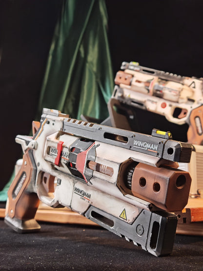 Apex Legends Wingman "The Wingman" Replica Prop – Life-Size Pistol, Cosplay Weapon, Collectible Gaming Display Model for Fans