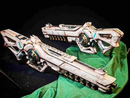 Apex Legends "Valkyrie's Revenge" Replica Prop – Life-Size Cosplay Weapon, Collectible Gaming Armor Display for Fans