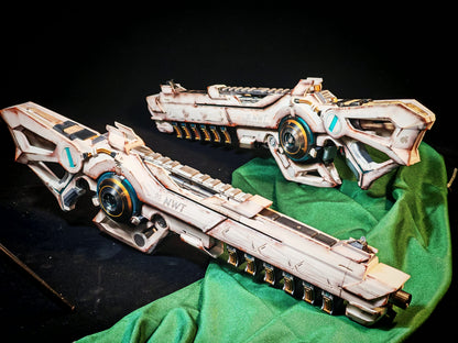 Apex Legends "Valkyrie's Revenge" Replica Prop – Life-Size Cosplay Weapon, Collectible Gaming Armor Display for Fans
