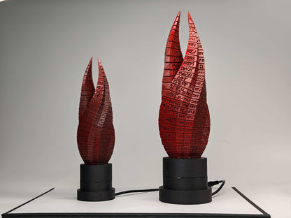 Dead Space Marker LED Desk Lamp – Replica with Iconic Ishimura Red Glow, Gaming Desk Decor, Collectible Horror Light for Fans