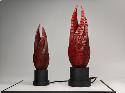 Dead Space Marker LED Desk Lamp – Replica with Iconic Ishimura Red Glow, Gaming Desk Decor, Collectible Horror Light for Fans