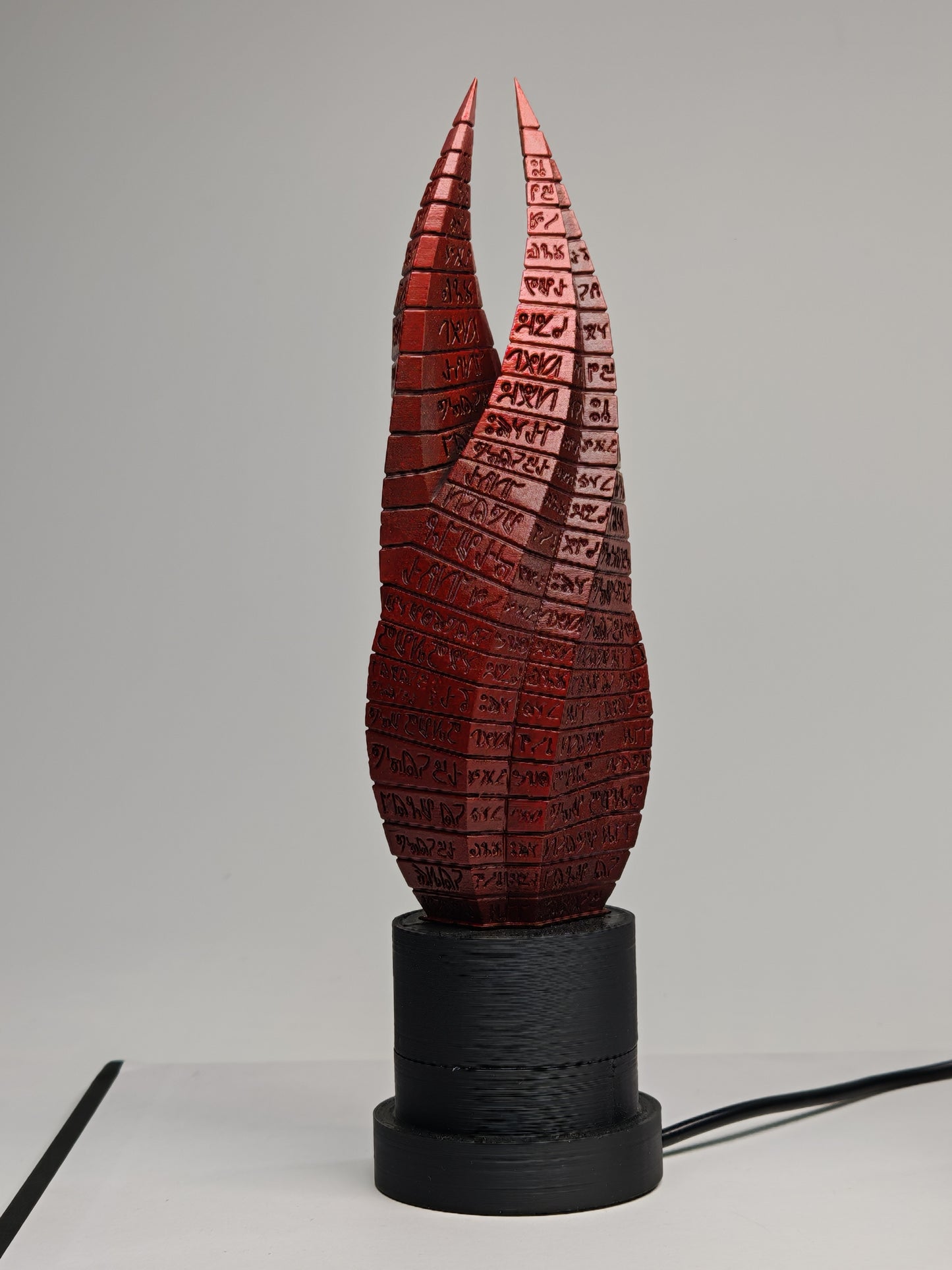 Dead Space Marker LED Desk Lamp – Replica with Iconic Ishimura Red Glow, Gaming Desk Decor, Collectible Horror Light for Fans