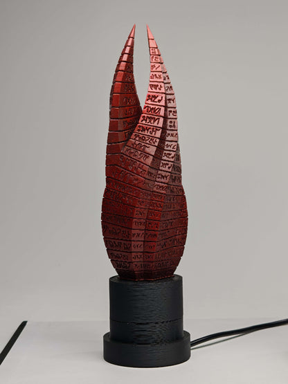 Dead Space Marker LED Desk Lamp – Replica with Iconic Ishimura Red Glow, Gaming Desk Decor, Collectible Horror Light for Fans