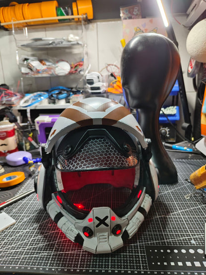 Titanfall 2 Viper Pilot Helmet Replica – Life-Size Cosplay Helmet, Wearable Gaming Display, Exclusive Villain Collectible Prop for Fans