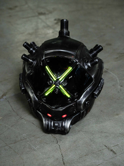 Titanfall Cloak Pilot Helmet Replica – Life-Size Cosplay Helmet, Wearable Premium Frontier Hunter Prop, Collectible Gaming Display for Fans