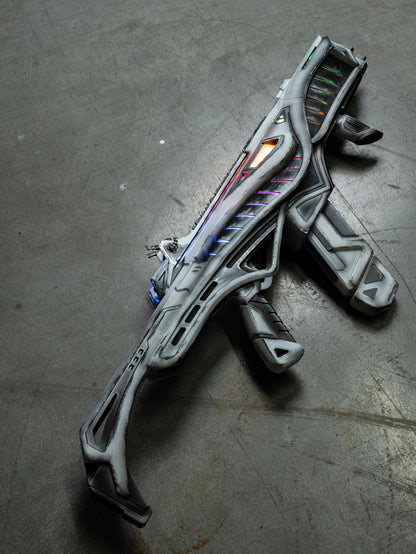 Apex Legends R99 "Blade" Skin Replica Prop – Life-Size SMG Cosplay Weapon, Collectible Display Model for Gamers