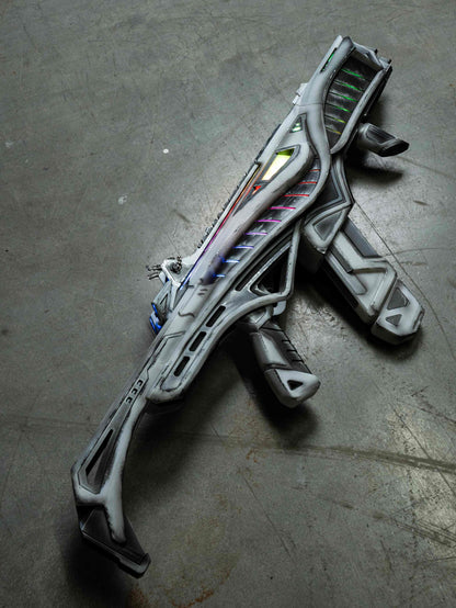 Apex Legends R99 "Blade" Skin Replica Prop – Life-Size SMG Cosplay Weapon, Collectible Display Model for Gamers