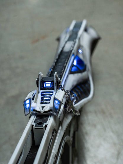 Apex Legends R99 "Blade" Skin Replica Prop – Life-Size SMG Cosplay Weapon, Collectible Display Model for Gamers