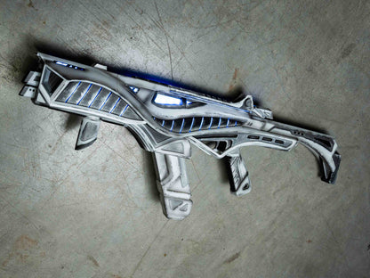 Apex Legends R99 "Blade" Skin Replica Prop – Life-Size SMG Cosplay Weapon, Collectible Display Model for Gamers