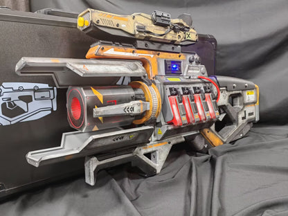 【Painting completed】 Titanfall apex charge rifle 3d printing model with lights Cosplay props hand puppet model can not be fired model 1/1 close to 82cm oversize